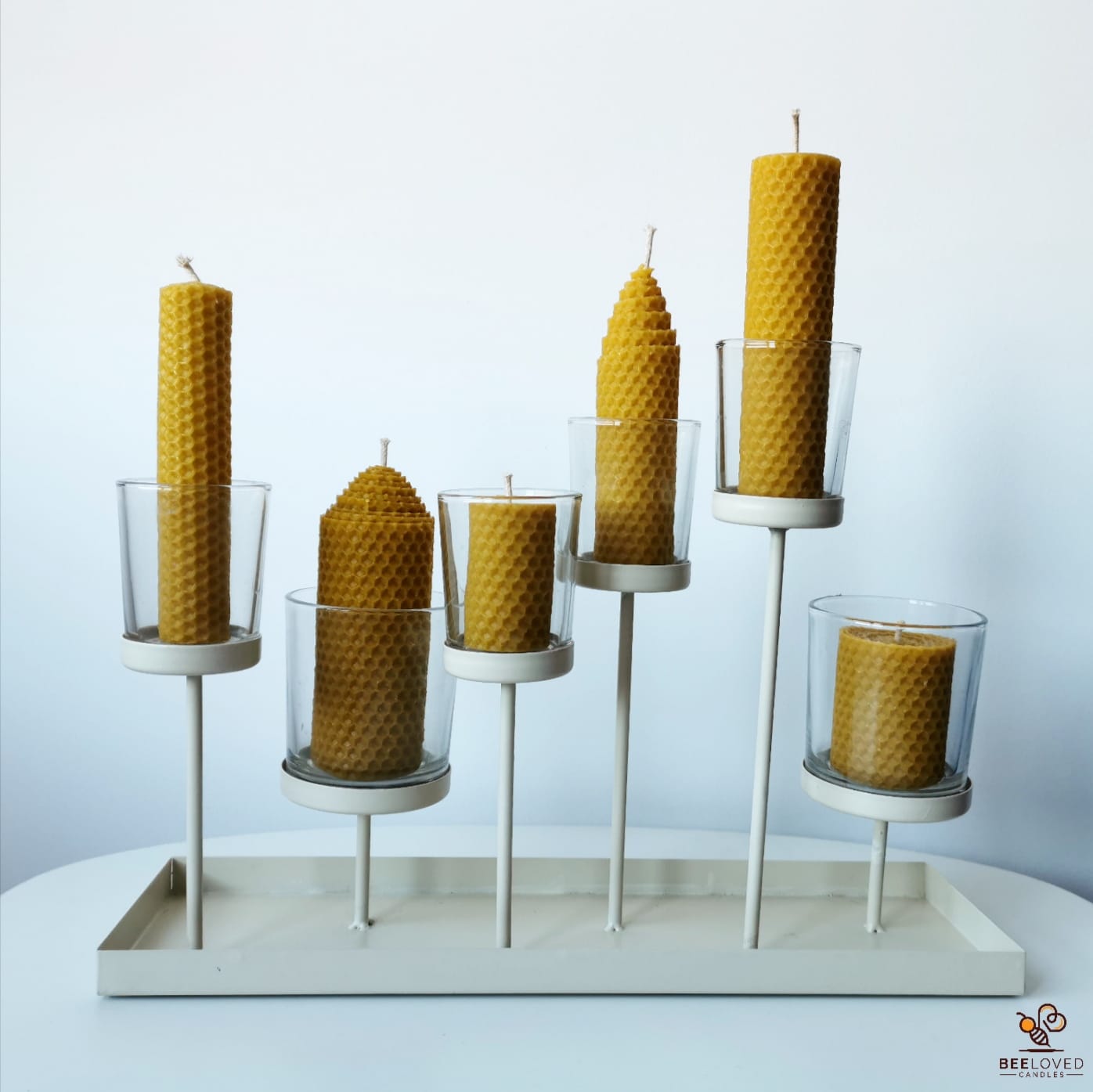 BeeLoved Candles Lumanari din ceara naturala de albine